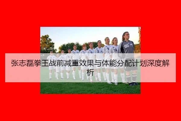 张志磊拳王战前减重效果与体能分配计划深度解析
